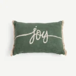 Christmas Joy Mistletoe Cushion